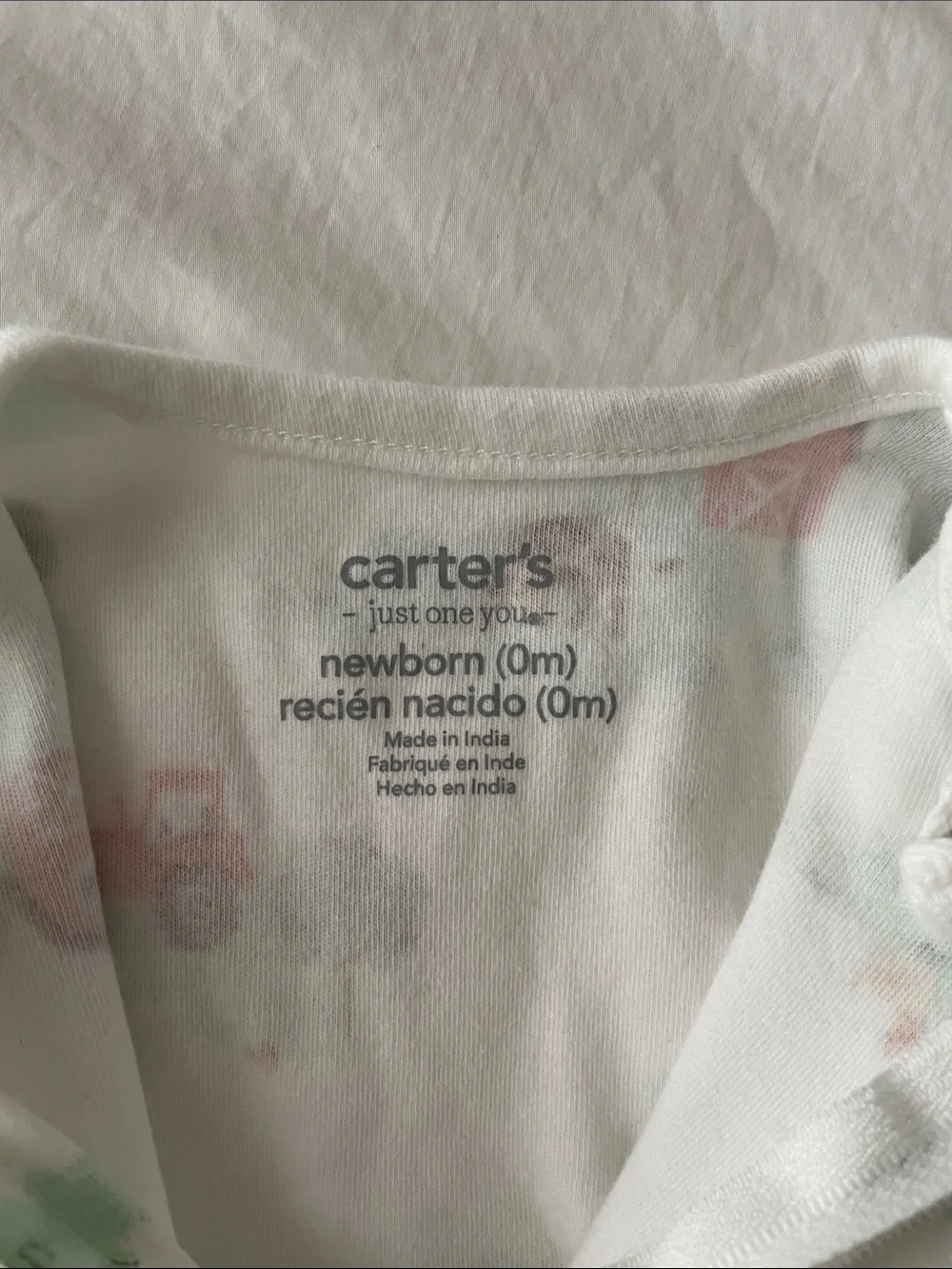 Carter’s Footies in Farm Print
